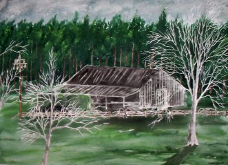 barn painting